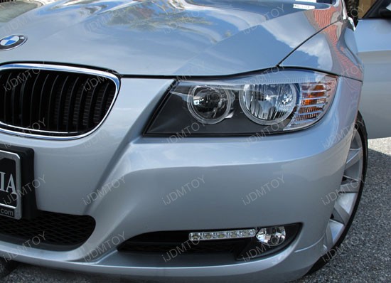 2006 BMW E60 530i installed LED Daytime Running Lights with auto DRL switch