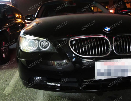 4-LED Xenon White Daytime Running Lights DRL