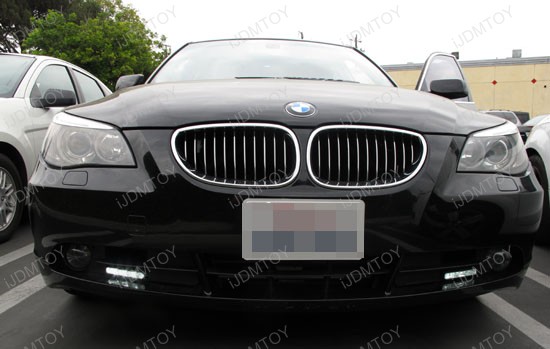 4-LED Xenon White Daytime Running Lights DRL
