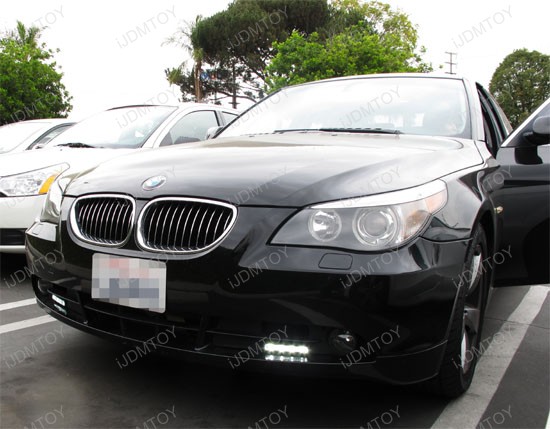 4-LED Xenon White Daytime Running Lights DRL