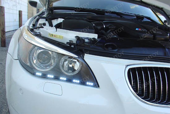JDM Super Bright Audi A5 Style Xenon White 12" 15-SMD 5050 LED Flexible LED Strip Lights