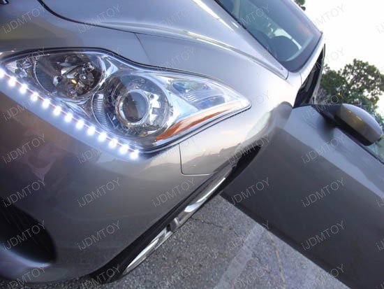 Audi Style Side Shine SMD LED Strip Lights Headlights