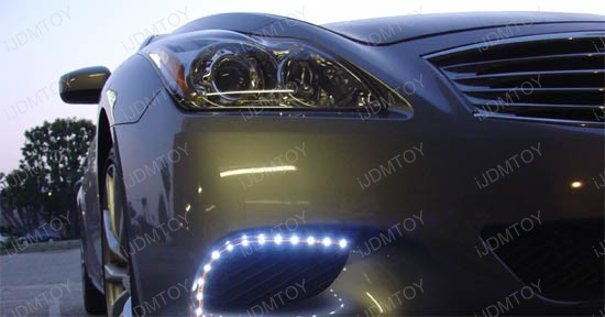 Audi Style Side Shine SMD LED Strip Lights Headlights