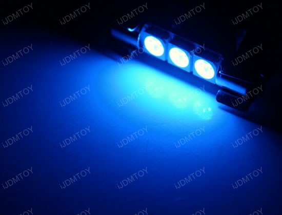 D29mm F30-WHP 6614F Vanity Mirror 3-SMD LED Bulbs