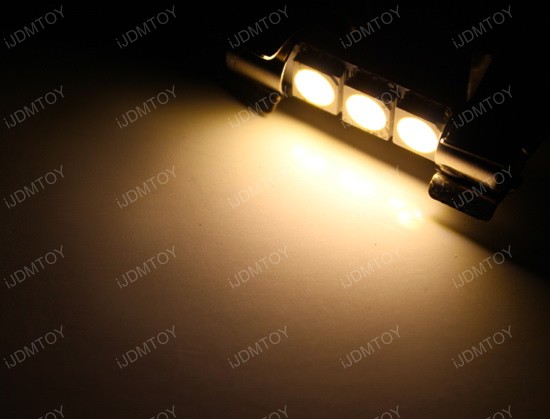 D29mm F30-WHP 6614F Vanity Mirror 3-SMD LED Bulbs