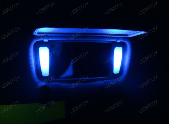 D29mm F30-WHP 6614F Vanity Mirror 3-SMD LED Bulbs