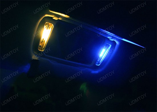 D29mm F30-WHP 6614F Vanity Mirror 3-SMD LED Bulbs