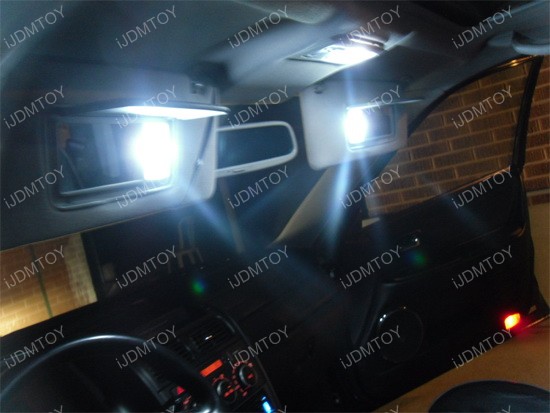 D29mm F30-WHP 6614F Vanity Mirror 3-SMD LED Bulbs