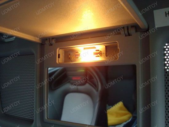 D29mm F30-WHP 6614F Vanity Mirror 3-SMD LED Bulbs