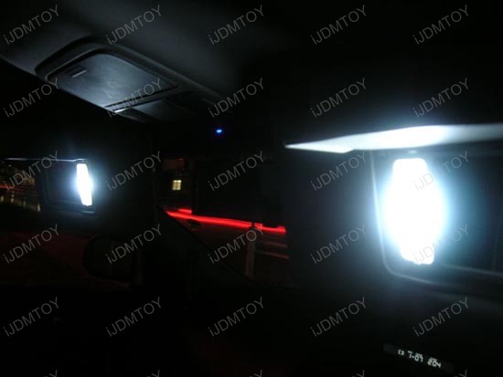 D29mm F30-WHP 6614F Vanity Mirror 3-SMD LED Bulbs