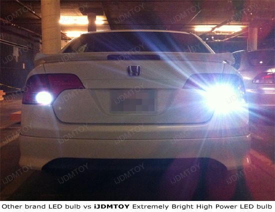 High Power Reverse Bulbs 84W CSP LED BA15S For Honda Civic MK6 Coupe 96-00