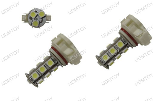   Amber Yellow 18 SMD 5200 5202 PSX24W LED Turn Signal Lights