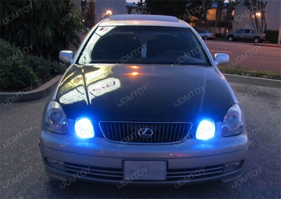 H4 HB2 18-SMD LED Fog Lights DRL