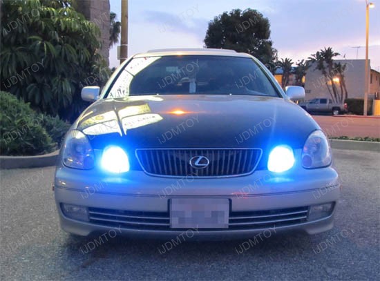 H4 HB2 18-SMD LED Fog Lights DRL