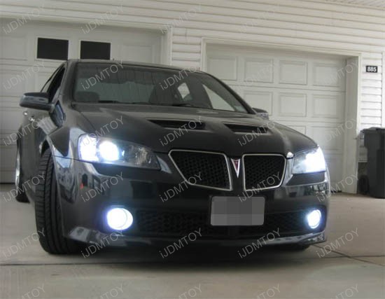 Details about   LED Kit G8 100W 9006 HB4 5000K White Two Bulbs Fog Light Replace Plug Play Lamp 