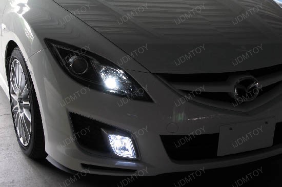 Xenon White 68-SMD 360-degree shine 9005 (aka HB3 or 9145) Hyper-Flux LED Bulbs For Fog Lights or Daytime Running Lights