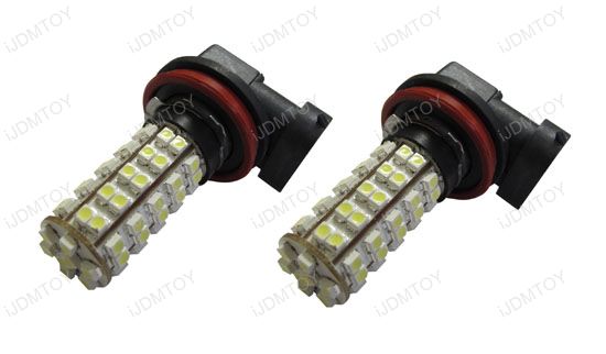 H11 Hyper-Flux SMD LED Fog Lights DRL