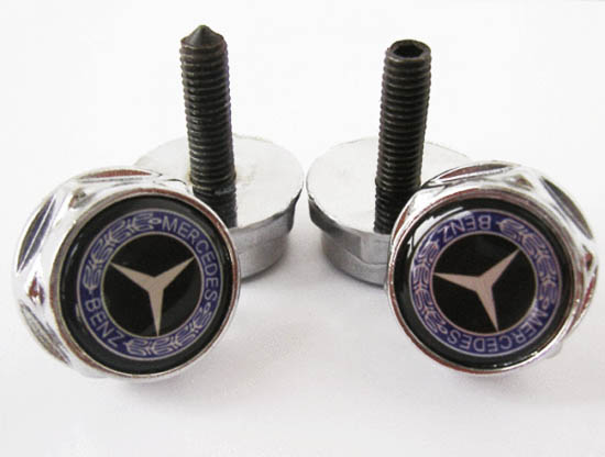 Mercedes licence plate bolts #6