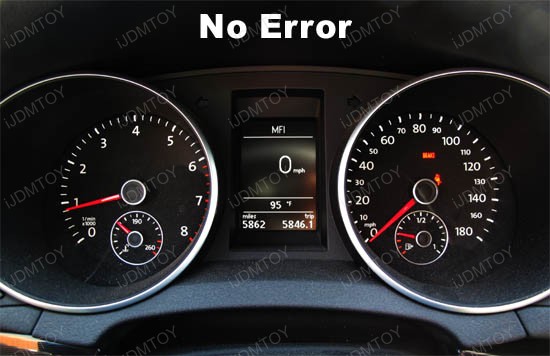 Error Free 2825 W5W adapters
