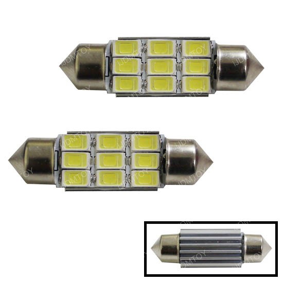E46 Smoked Corner Lights 2x LED LICENCE PLATE LIGHTS NUMBER PLATE