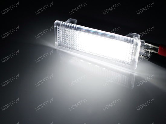 Xenon White High Power OBC Error Free LED Step Courtesy Light Modules w/ Canbus Controller for BMW 1, 3, 5, 6, 7, Z4, X5, X6 Series