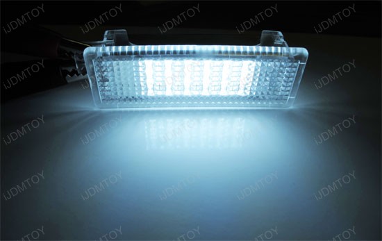 Xenon White High Power OBC Error Free LED Step Courtesy Light Modules w/ Canbus Controller for BMW 1, 3, 5, 6, 7, Z4, X5, X6 Series