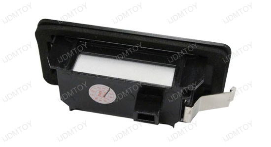 Xenon White High Power OBC Error Free LED License Plate Light Modules w/ Canbus Controller for Audi A4, A5, Q5, TT, ect