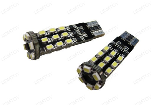 Error Free T10 2825 W5W LED Bulbs