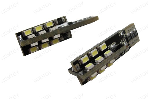 Error Free 2825 W5W T10 LED Bulbs