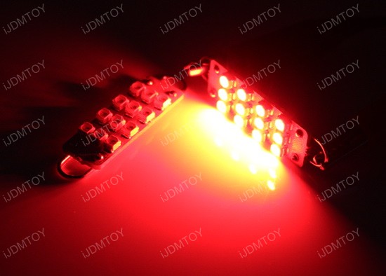 Rigid Loop 43mm 211-2 578 LED Bulbs For Foot Area Lights