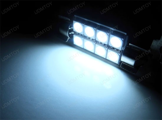 Error Free 8-SMD 211-2  LED Bulbs