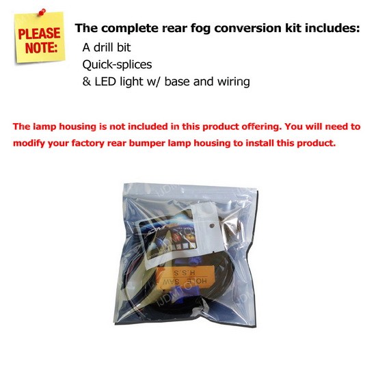 Scion FRS Subaru BRZ LED 3rd Brake Light Rear Fog Light Kit