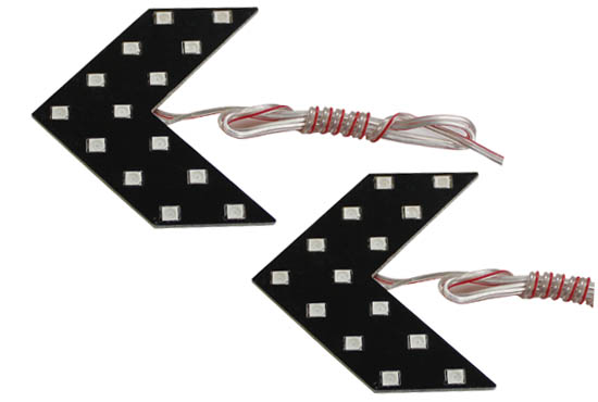 Side Mirror Turrn Signal LED Arrow Lights