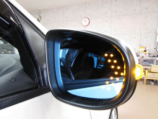 Side Mirror Turrn Signal LED Arrow Lights