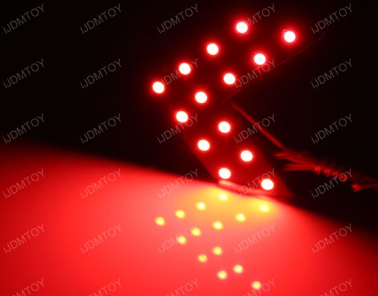 Side Mirror Turrn Signal LED Arrow Lights