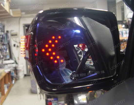 Side Mirror Turrn Signal LED Arrow Lights