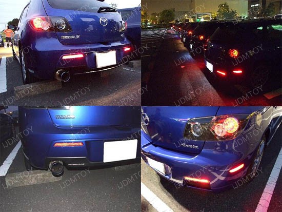 Mazda3 LED Bumper Reflector Lights