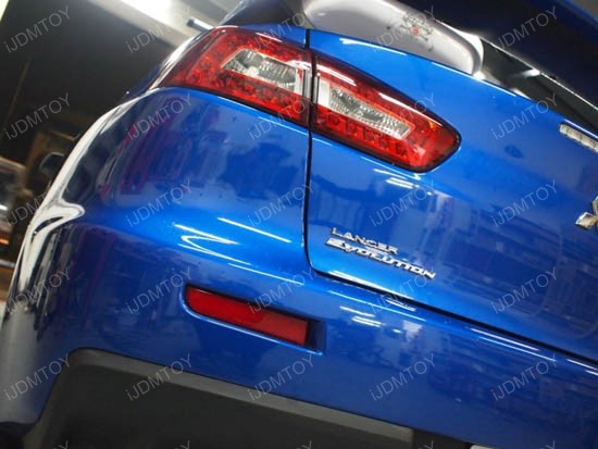 Mitsubishi Lancer or Evolution X LED Bumper Reflectors