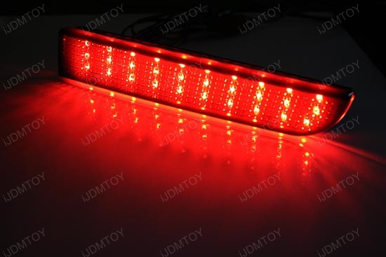 Mitsubishi Lancer or Evolution X LED Bumper Reflectors