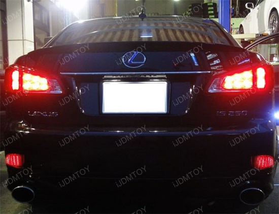 Lexus IS250 LED Bumper Reflectors 1