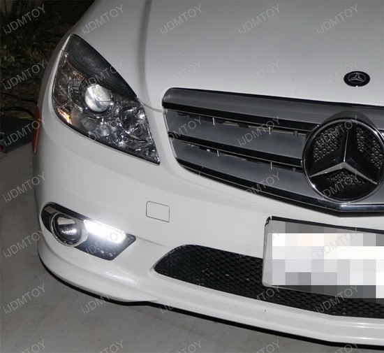 Mercedes W204 C300 C350 Sports Package LED Daytime Running Lights