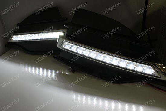 2013-up Ford Escape High Power OEM Fit LED Daytime Running Lights