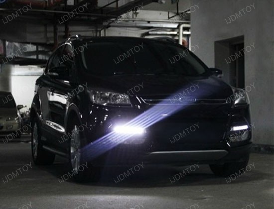 2013-up Ford Escape High Power OEM Fit LED Daytime Running Lights