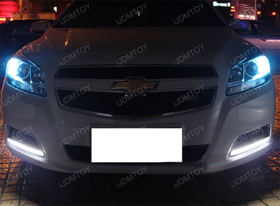 chevrolet malibu high power led daytime running lights kit chevy malibu headlight bulb size