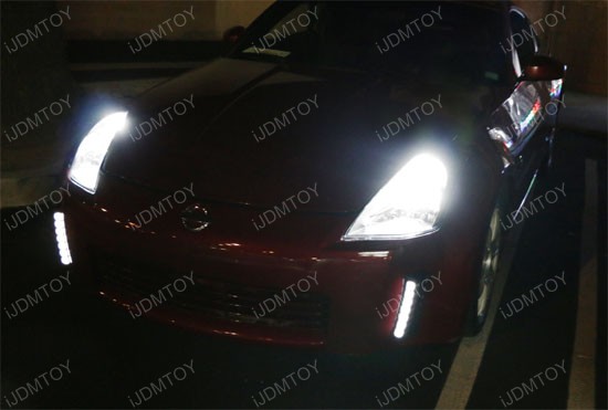 Nissan 350z led front marker lights #6