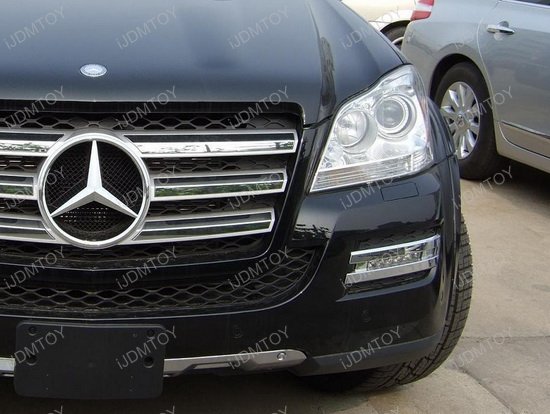 2007 2009 Mercedes Gl320 Gl450 Oem Fit Led Daytime Running Lights High Led Daytime Running Lights For Mercedes Gl Cl