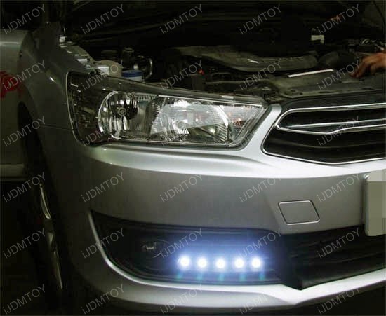 10W Flexible LED Daytime Running Lights