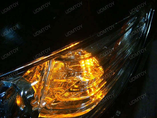3157 White Amber Switchback LED Turn Signal Lights