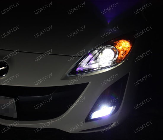 3157 White Amber Switchback LED Turn Signal Lights