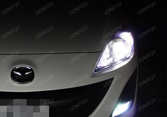 3157 White Amber Switchback LED Turn Signal Lights